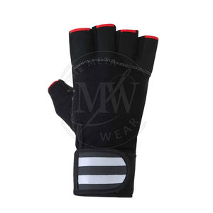 Personalizado Unisex Gimnasio Levantamiento de pesas Fitness Cuero transpirable Diseño personalizado Guantes de gimnasio de alta calidad - Product Image 3
