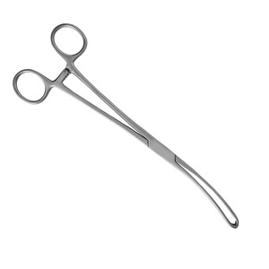 คีม Teale Vulsellum ทำจากเหล็กกล้าไร้สนิม เครื่องมือผ่าตัดทางนรีเวชสำหรับจับปากมดลูก อุปกรณ์สำหรับสูตินรีเวช - Product Image 1