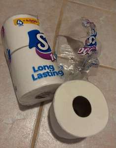 Meilleure vente de papier toilette Scott ComfortPlus, 12 rouleaux doubles, 231 feuilles par rouleau, papier hygiénique septique, 1 pli - Product Image 2