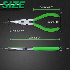 Alicates de Punta larga de 5 pulgadas de primera calidad, cadena de corte, herramientas de acero inoxidable, fabricación de joyas, envoltura de alambre, venta al por mayor, OEM INTENSO QUIRÚRGICO - Product Image 5