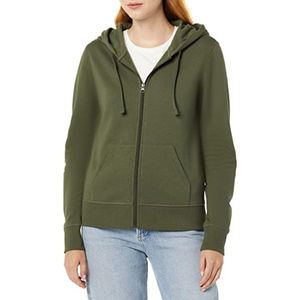 Sudadera con capucha y cremallera completa para mujer de alta calidad, sudaderas con capucha de la mejor calidad, diseño transpirable de Pakistán, técnicas bordadas, sublimación lisa - Product Image 5
