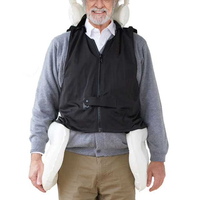 Wireless Air Bag Vest For Outdoor Sports Safety Portable Air Bag Vest For Riding And Touring