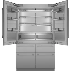NUEVO 48 Pulgadas Ancho 26,8 Cu. Ft. Refrigerador de puerta francesa con certificado Energy Star con almacenamiento de puerta de galón a la venta - Product Image 2