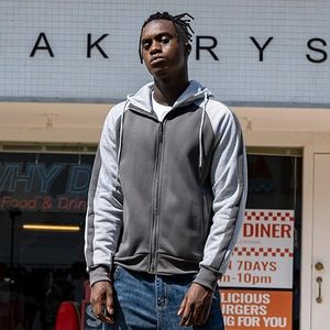 Sweats à capuche pour hommes Zip Up Drawstring Casual Pocket Hoodie à manches longues - Product Image 4