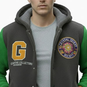 Veste d'hiver en molleton de baseball pour hommes, veste universitaire, meilleur fabricant de vêtements, veste en molleton pour hommes - Product Image 4