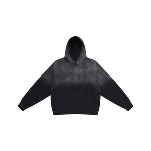 Sweat-shirts à capuche unis et vierges, hiver, personnalisables, effet soleil délavé, gaufrage, délavés à l'acide, vintage, impression numérique, 2 pièces - Product Image 1