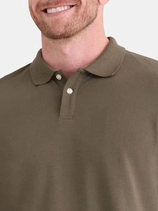 Polos para hombre al por mayor, camiseta de golf con bordado personalizado de poliéster 100%, camiseta polo con estampado de estilo informal que absorbe la humedad - Product Image 5
