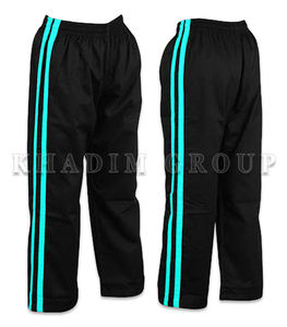 OEM Manufacturer Men's <b>Kickboxing</b> Pants, Muay Thai <b>Shorts</b> with Side Split & Elastic Waist - Product Image 2