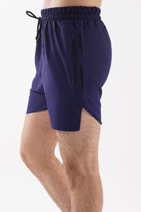 ไฮสตรีทแบบกำหนดเองระบายอากาศได้ดีแห้งเร็วสีทึบแฟชั่นผู้ชายแบบหลวมเชือกยางยืดแบบลำลองสำหรับเล่นกีฬา - Product Image 2