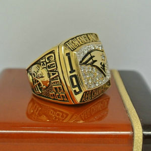 Anillo de campeonato de fútbol americano New England Patriots 2025 plata 925 con diamante para fiesta de compromiso de boda - Product Image 2