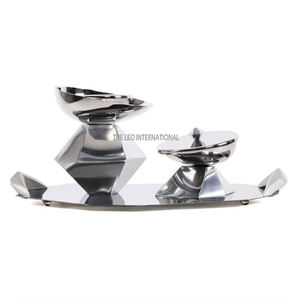 Quemador de Oud de Metal de Diseño, Calidad Superior, Forma de Hoja y Tamaño Personalizado, Quemador de Bakhoor para Decoración de Bodas y Fiestas - Product Image 5