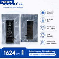 Baterai Pengganti untuk iPhone SE 1624mAh 3.82V Lithium Polymer Baterai Internal Ponsel Suku Cadang Perbaikan Grosir untuk SE 2016 OEM