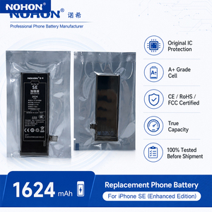 Batería de Repuesto para <span class=keywords><strong>iPhone</strong></span> <span class=keywords><strong>SE</strong></span>, 1624mAh, 3.82V, Polímero de Litio, Batería Interna para Teléfono, Piezas de Reparación al por Mayor para <span class=keywords><strong>SE</strong></span> <span class=keywords><strong>2016</strong></span> OEM - Product Image 2