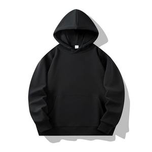 Pulls à capuche personnalisés pour hommes Haute qualité 100% coton solide Vêtements décontractés légers Saison d'hiver Hoodies à vendre - Product Image 4