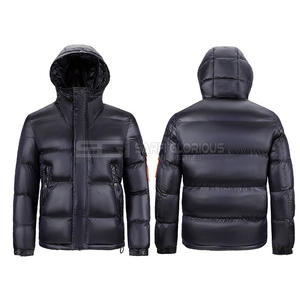 Chaqueta acolchada de nailon y poliéster de alta calidad personalizada para hombre, chaqueta acolchada de burbujas en tallas XS a XL - Product Image 5