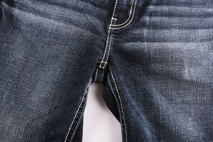 Venta al por mayor verano nuevos hombres azul claro bordado angustia Denim cargas vintage streetwear Jean shorts hombres verano cargo shorts - Product Image 5