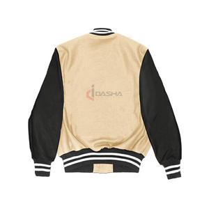 Veste de collège brodée personnalisée pour adultes, de haute qualité, imprimée, en toile surdimensionnée, vente en gros - Product Image 4