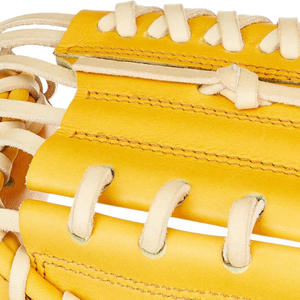 Nouvelle vente en gros de gants de baseball en cuir de vachette personnalisés gants défensifs d'entraînement de baseball de conception professionnelle - Product Image 5