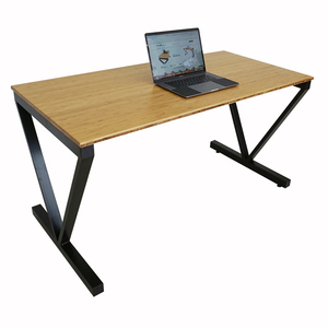 BFVB005-VBamboo 140x70cm Minimalist Luxury <b>Desk</b> with Assembled Legs Melamine Wood Office Computer Table for Home Use - Product Image 3
