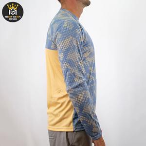 Chemise de pêche sur mesure de haute qualité pour hommes-OEM nouveau design polyester respirant été imperméable grande taille logo personnalisé - Product Image 5