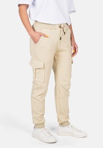 Pantalon de jogging cargo kaki pour hommes, 100% coton, respirant, élégant, OEM, poches personnalisables, vente en gros, décontracté, haut de rue - Product Image 5