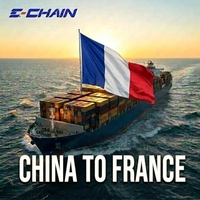 Agent maritime Chine-France FCL LCL Transitaire de conteneurs Marseille Le Havre Service de dédouanement porte-à-porte