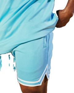 Streetwear-Short de sport confortable pour hommes, short de basket-ball en maille imprimé par sublimation avec une haute élasticité, nouvelle tendance - Product Image 2