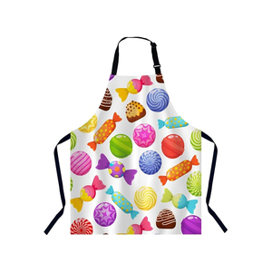 Tabliers de chef en coton durable Conception personnalisée Tablier de cuisine à bavette sans manches avec impression personnalisée - Product Image 5
