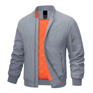 Chaqueta Bomber de Moda para Hombre, Estilo Piloto, Bordada, Ecológica, Impermeable, para Primavera, Otoño e Invierno, Tejidos Textiles - Product Image 3