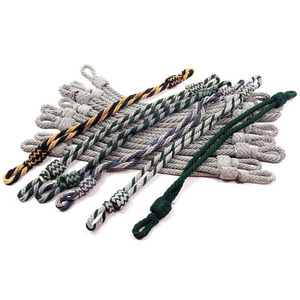 Vente en gros de fil d'or Bullion Cap Cord Cérémonial Cap Cord Prix d'usine Ceremonial Cap Cord - Product Image 5