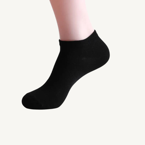 Diseño personalizado Tech Crew Performance Calcetines deportivos 3-Pack ODM Cuff Logo Estilo de punto - Product Image 4