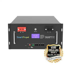 My Store <b>48V</b> Rack-Mounted Grade-A Home Energy Storage <b>Lithium</b> <b>Ion</b> <b>Battery</b> 100Ah 15kw 10kw 5kw Solar Energy Compatible BMS - Product Image 2