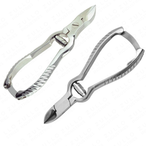 Coupe-ongles robuste en acier inoxydable pour ongles épais des orteils et des doigts, outil de pédicure de précision, personnalisable OEM - Product Image 3