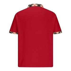 Polo à manches courtes en coton 2025-Vente en gros de t-shirts polo longs avec impression des dernières créations pour hommes - Product Image 4