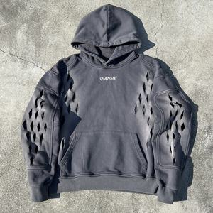 High Quality Fleece Regular Fit Cropped Zipper-Up Hoodie <b>Men</b> Embroidered 600GSM Heavy Cotton Plain Dyed Winter - Product Image 1