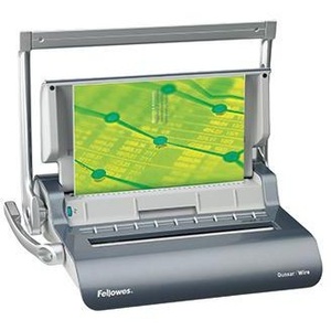 Fellowes Quasar Wire 47 X 13.2 X 41.2 cm (B X H X T) DIN A4 14mm Grey <b>Binding</b> <b>Machine</b> - Product Image 1