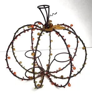 Lujo Rústico Halloween Tealight Metal Decoraciones navideñas - Product Image 5