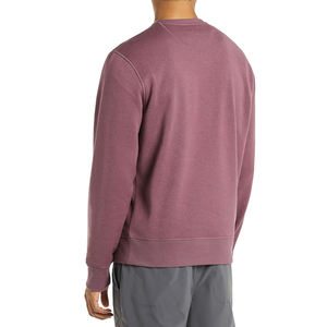 Sweat-shirt en molleton léger à col rond, uni, brodé, pour homme, idéal pour le sport et le style de vie, très bien noté - Product Image 3