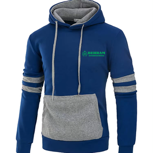 Premium 100% coton français éponge pull à capuche personnalisé goutte épaule polaire surdimensionné pour l'hiver teint en plaine - Product Image 6