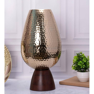 Handmade <b>Vases</b> Elegant Metal Flowers <b>Vases</b> for <b>Wedding</b> Decor Home Office Tabletop Decoration Handmade in Customized Colors <b>Vases</b> - Product Image 4