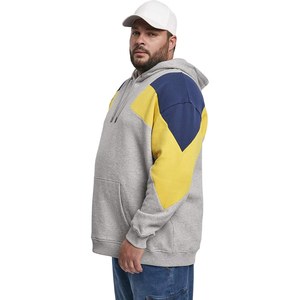 เสื้อฮู้ดผ้าฝ้ายแท้ 100% แบบหนาสำหรับฤดูหนาว สกรีนโลโก้ได้ตามต้องการ เสื้อสตรีทแวร์ลำลองแบบสวมหัว แต่งสีตัดกัน - Product Image 5