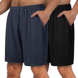 Pantalones cortos personalizados para hombre al por mayor, ropa informal para gimnasio, pantalones cortos personalizados transpirables de verano - Product Image 2