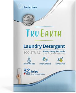 Feuilles de lessive Tru Earth Platinum Fresh Linen – 32 bandes - Product Image 5