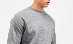 ชุดวอร์มลำลองของผู้ชายเสื้อกันหนาวคอกลมแบบสวมหัวโลโก้ได้ตามต้องการ - Product Image 6