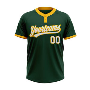 Maillot de baseball américain de haute qualité unisexe personnalisable de grande taille à sublimation, design respirant, pour baseball et softball - Product Image 2