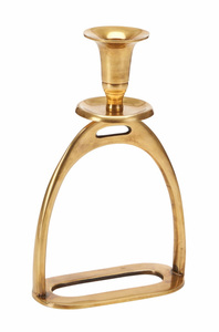 Bougeoir en aluminium doré moderne Bougeoir en aluminium massif moulé Bougeoir moderniste pour la décoration de la maison et de l'événement - Product Image 3