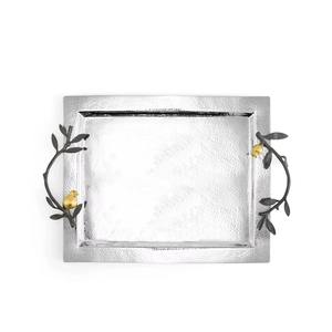 Nouveauté Plateau de service en acier inoxydable écologique durable avec un design fabuleux pour les cadeaux de pendaison de crémaillère et une qualité fantastique - Product Image 3