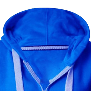 Robe pull en molleton 100% coton pour femme, personnalisée, hiver, écologique, respirante, coupe-vent, impression en relief sur le devant - Product Image 2