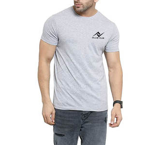 Nuevo diseño Hombres Camisetas Media manga Hombres Algodón Hecho en Pakistán Mejor precio Camiseta para hombres - Product Image 4