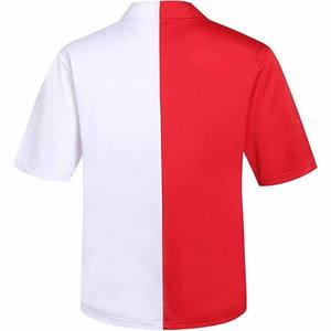 เสื้อฟุตบอลดีไซน์ใหม่ พิมพ์ลายตามสั่ง เสื้อกีฬา 100% โพลีเอสเตอร์ ผ้าฝ้าย เสื้อฟุตบอล โพสต์โดย Dress Sports - Product Image 3